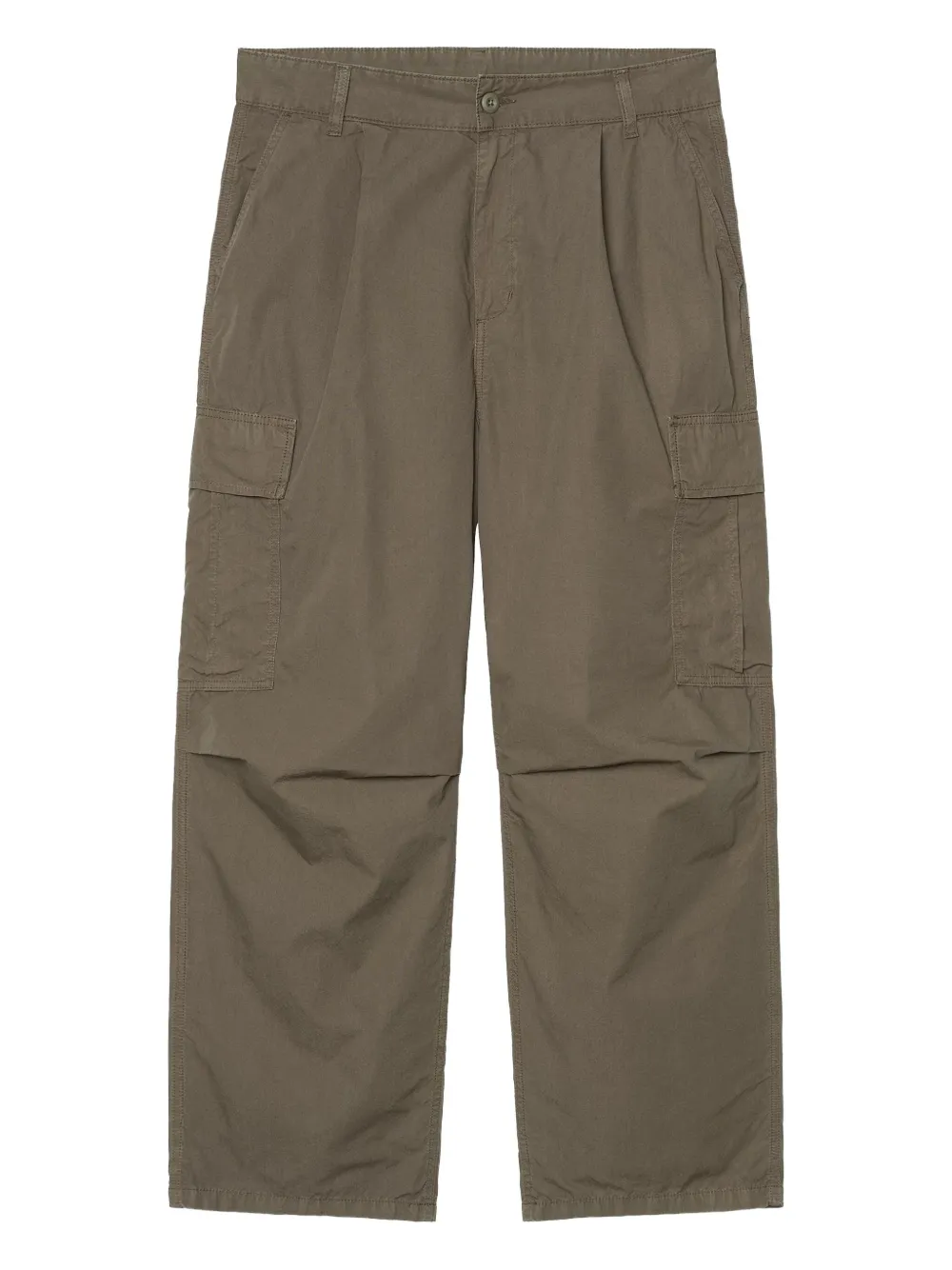 Carhartt WIP logo-patch cargo-pocket trousers Bruin
