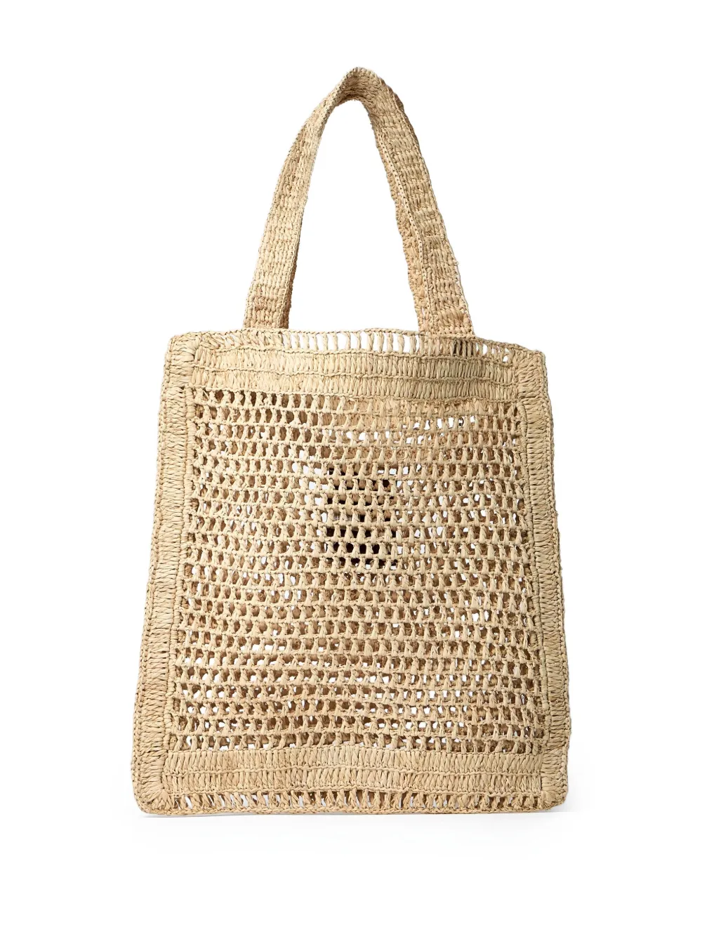 Chloé Summer Banana logo-detail raffia tote bag | Image 2