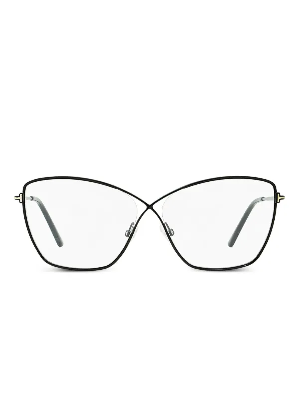 TOM FORD Eyewear cat-eye full-rim Glasses Black FARFETCH PH - Main Image