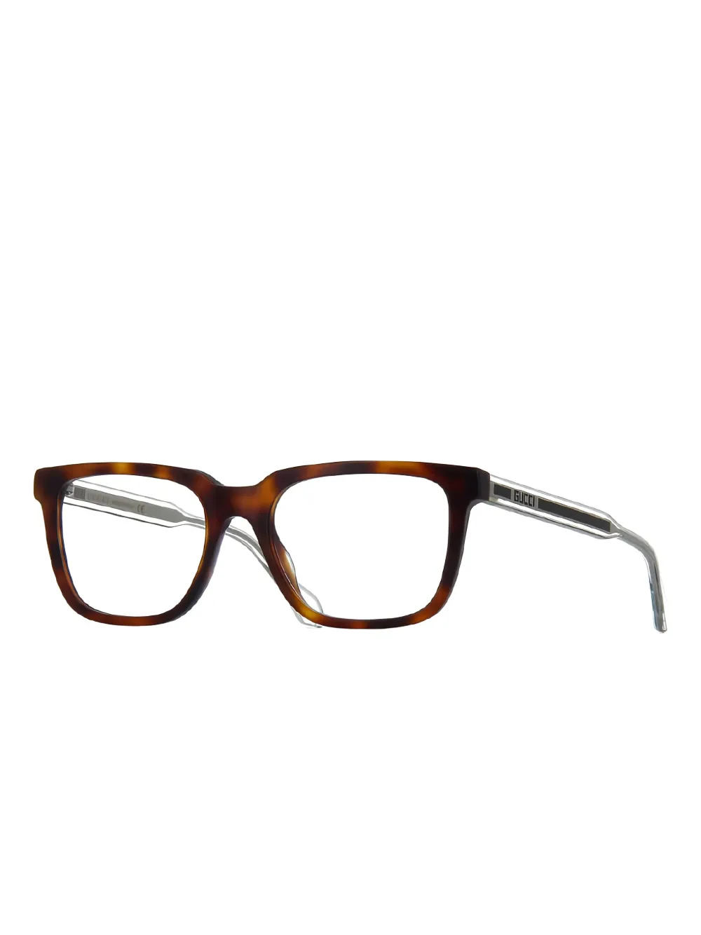 Gucci Eyewear Bril met vierkant montuur Bruin