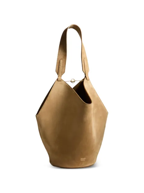 KHAITE bolsa de hombro Lotus pequeña