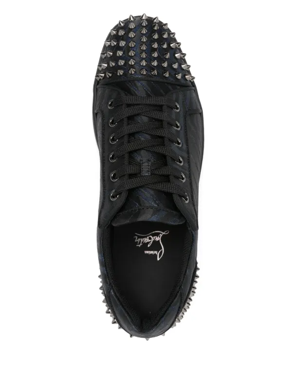 Christian Louboutin スニーカー Seavaste2 ジャカード スパイク Seavaste 2 - Sneakers - Calf leather, jacquard and spikes