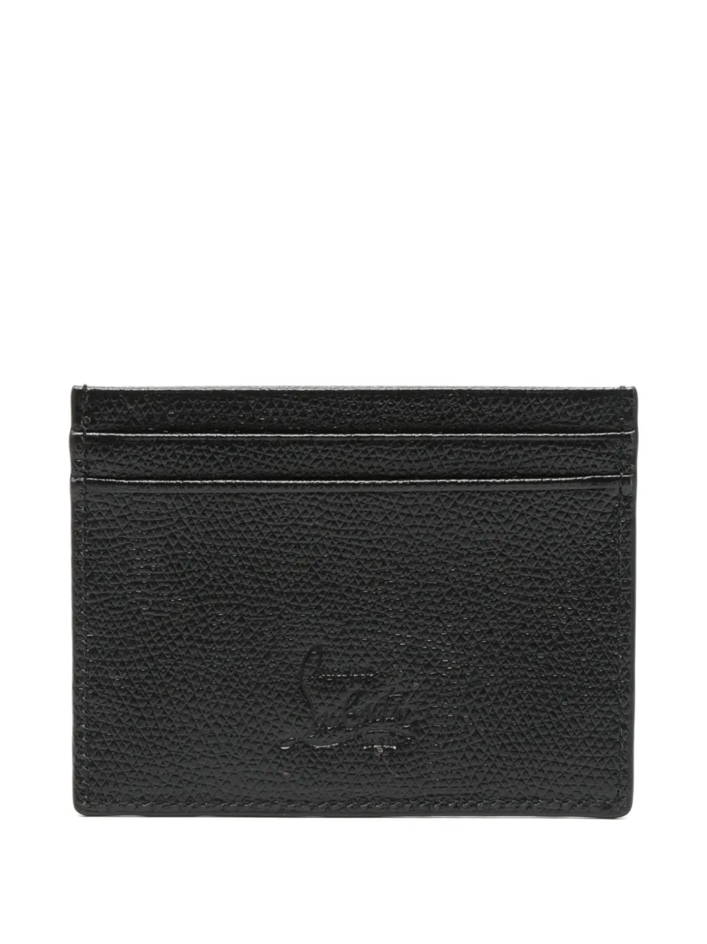 Christian Louboutin logo-embossed leather cardholder | Image 2