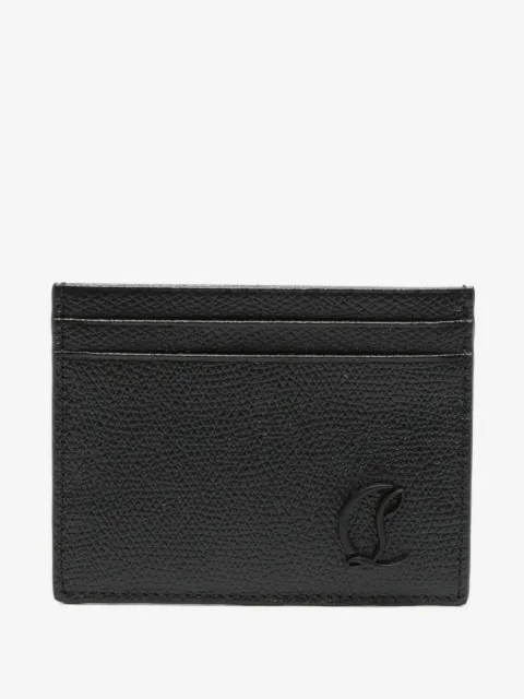 Christian Louboutin logo-embossed leather cardholder