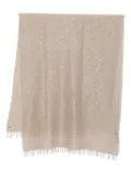 Fabiana Filippi sequin-embellished fringed scarf - Neutrals