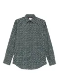 Paul Smith floral-print shirt - Blue