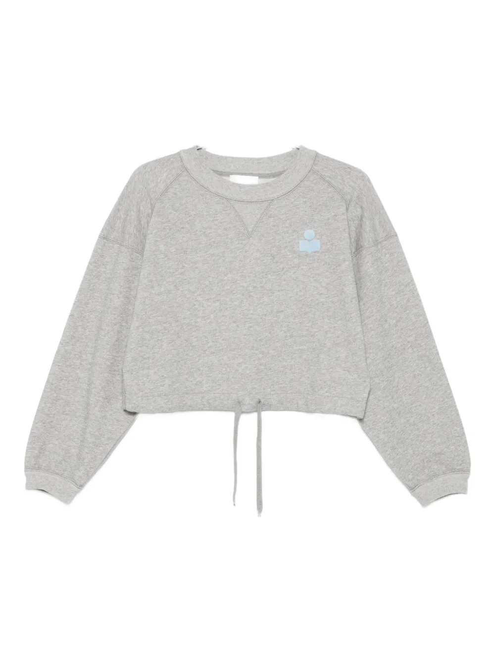 Isabel Marant Étoile Drawstring Cropped Sweatshirt