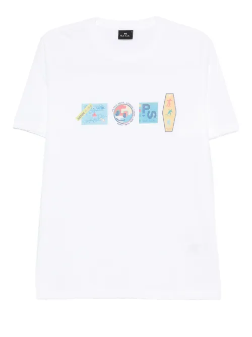 T-shirt à imprimé graphique - PS Paul Smith - Modalova