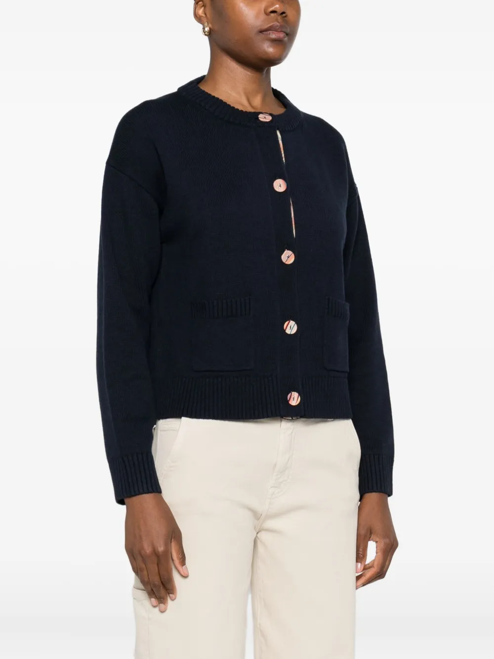 PS Paul Smith Vest met contrasterende afwerking Blauw
