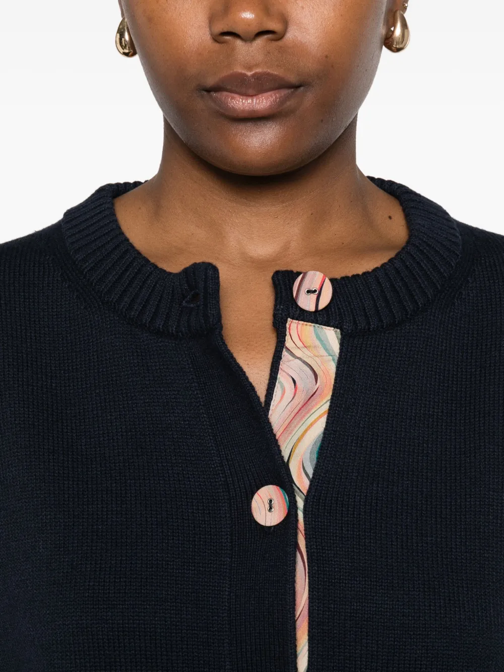 PS Paul Smith Vest met contrasterende afwerking Blauw