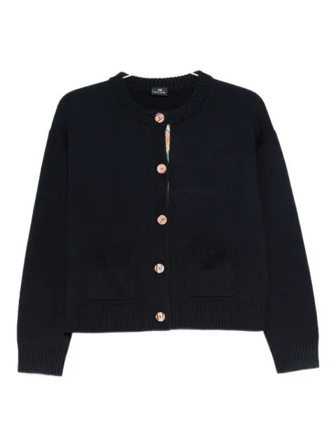 PS Paul Smith contrast-trim cardigan