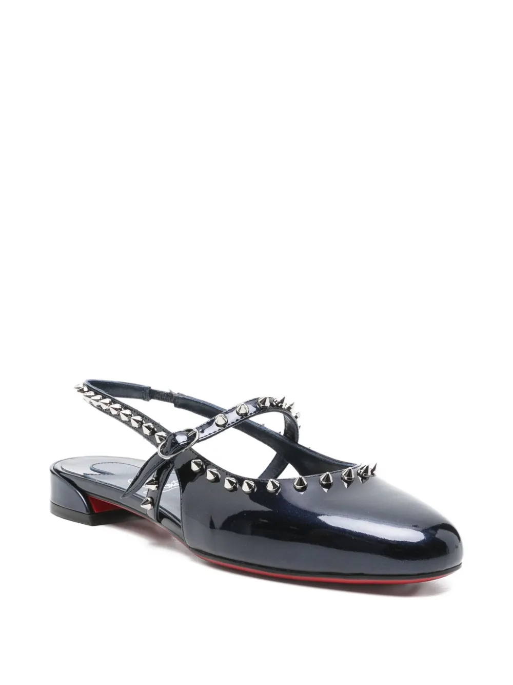 Christian Louboutin Sweet Janispikes studded slingback flats | Flat Pumps | Image 2