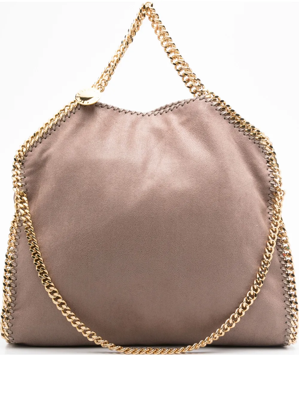 Stella McCartney Falabella chain-trimmed tote bag | Brown | Image 1