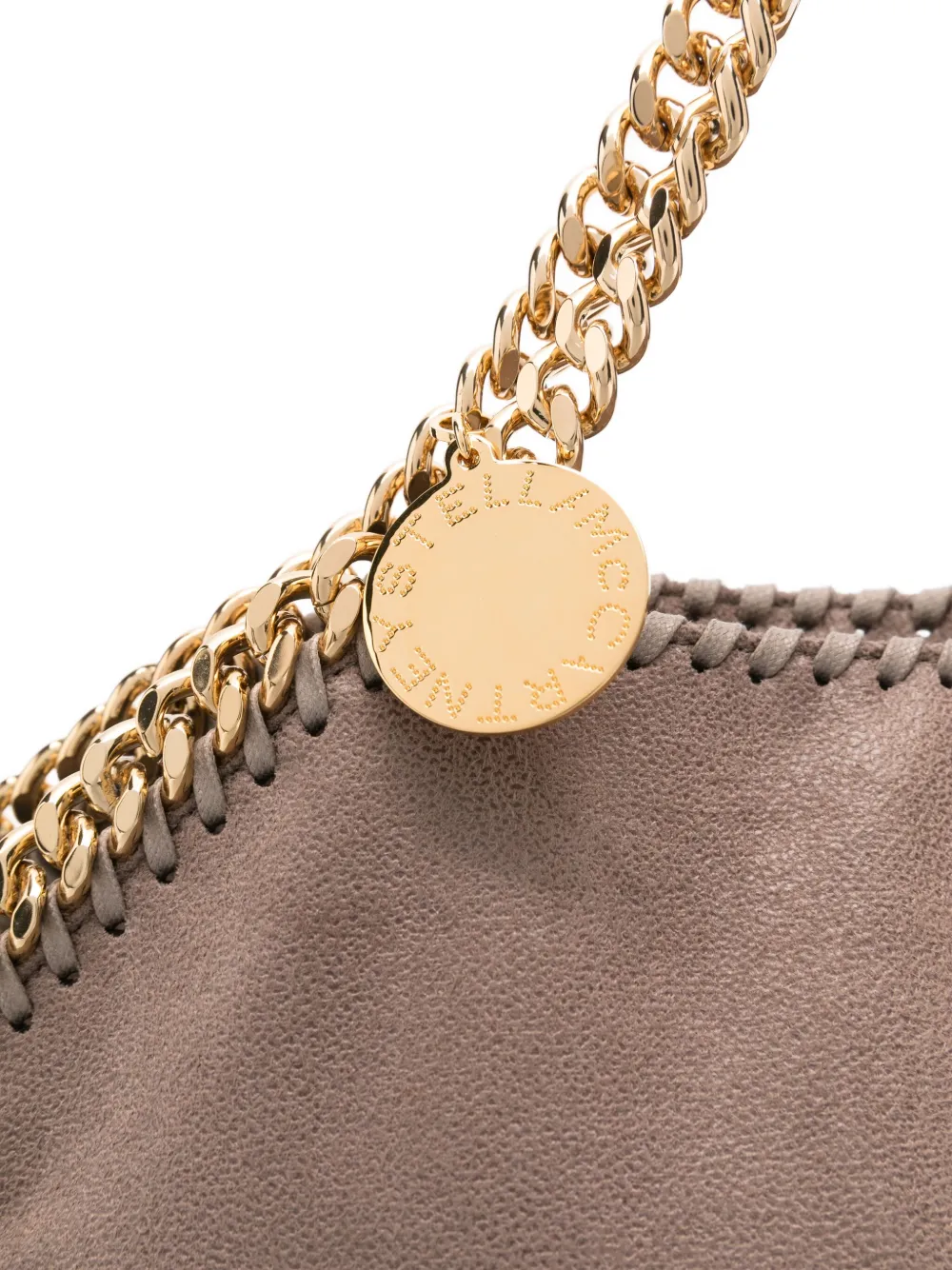 Stella McCartney Falabella shopper met ketting Bruin