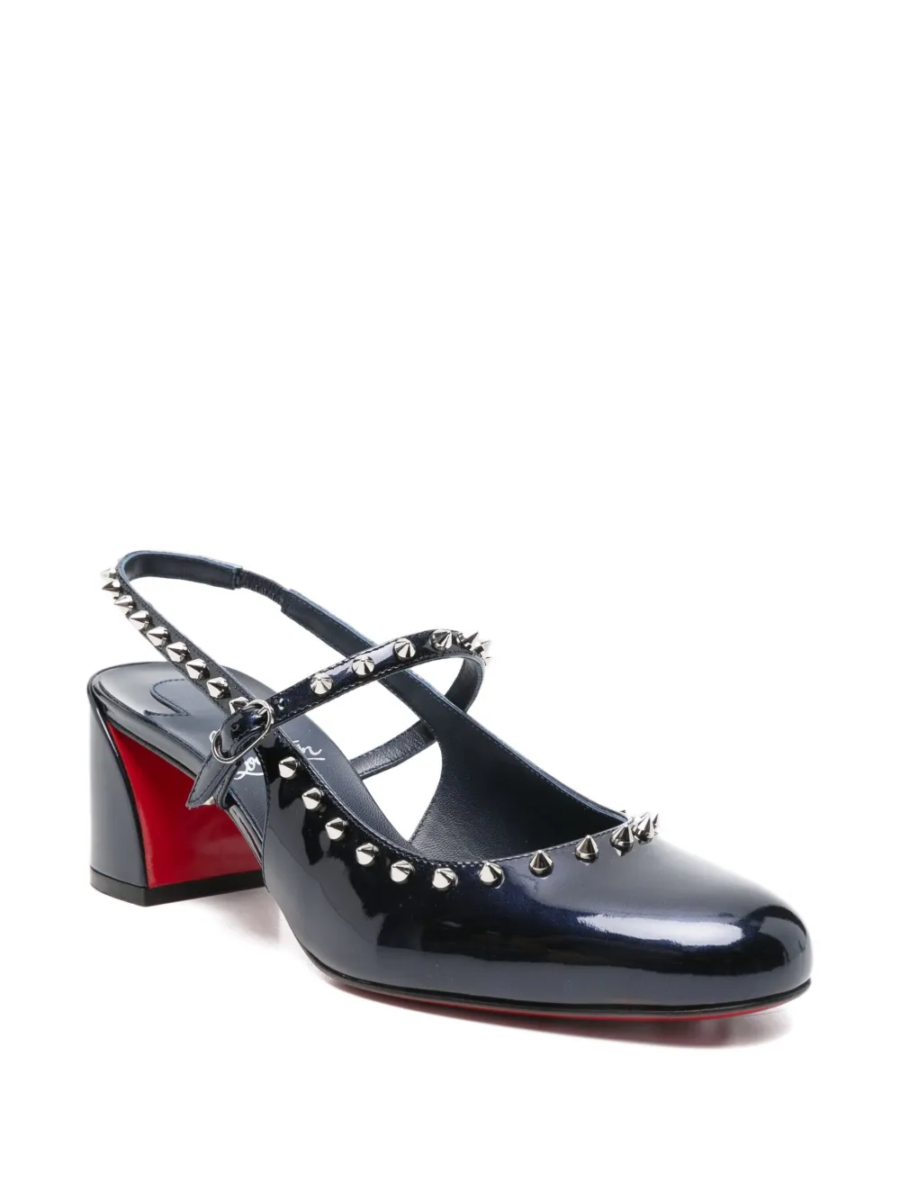 Christian Louboutin 55mm Janispikes studded slingback pumps | Heeled Pumps | Image 2