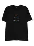 PS Paul Smith logo-embroidered T-shirt - Black