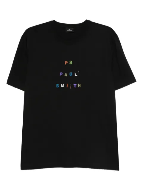 PS Paul Smith logo-embroidered T-shirt