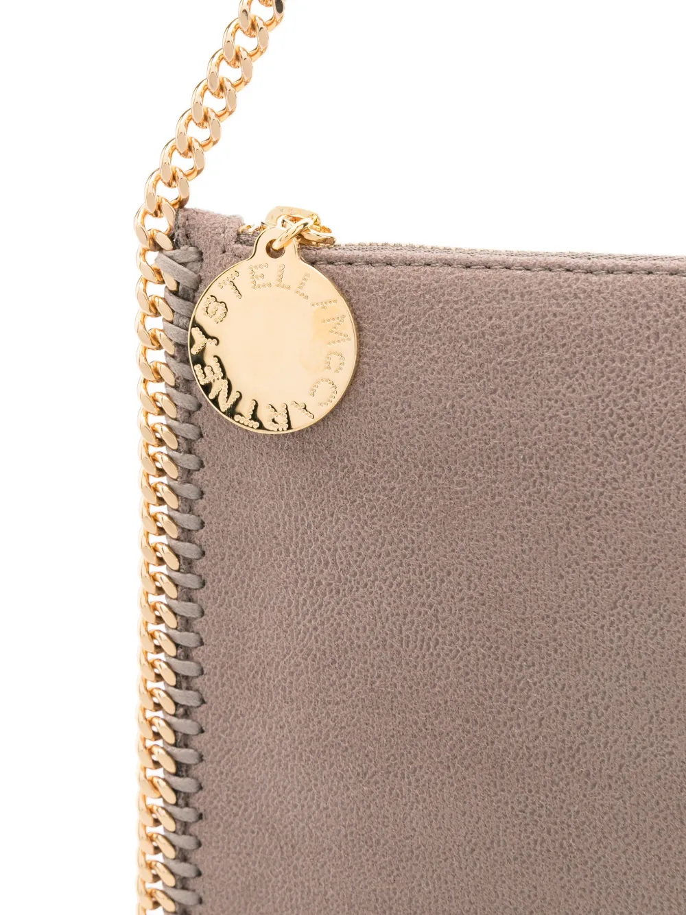 Stella McCartney Falabella schoudertas met ketting afwerking Bruin