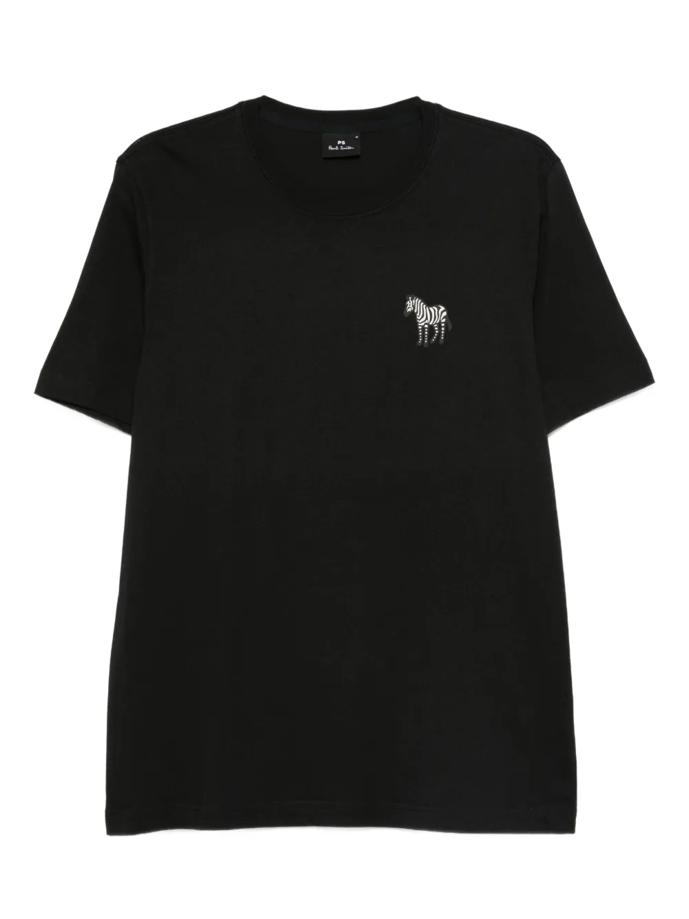 PS Paul Smith T-shirt met geborduurd patroon Zwart