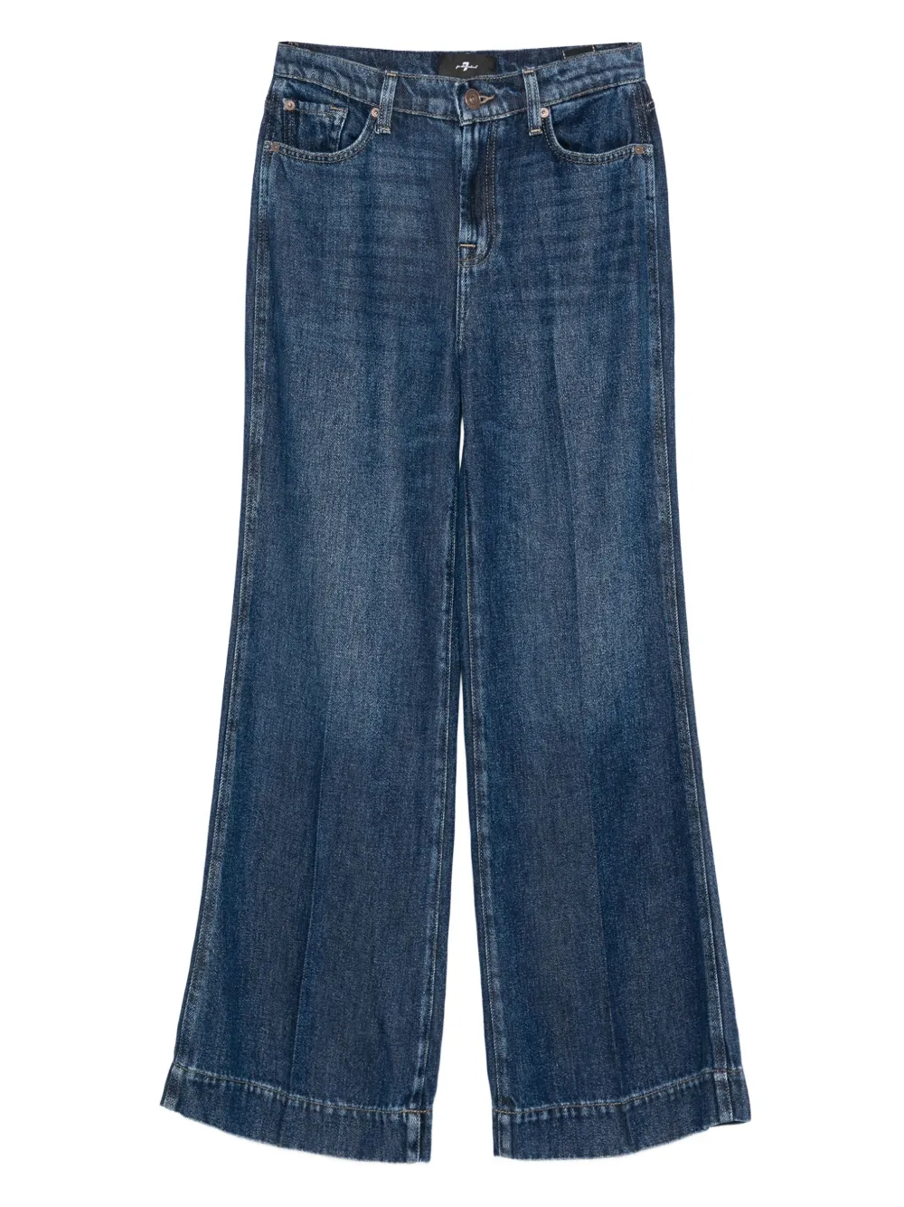 Seven logo-patch jeans | Blue | Image 1