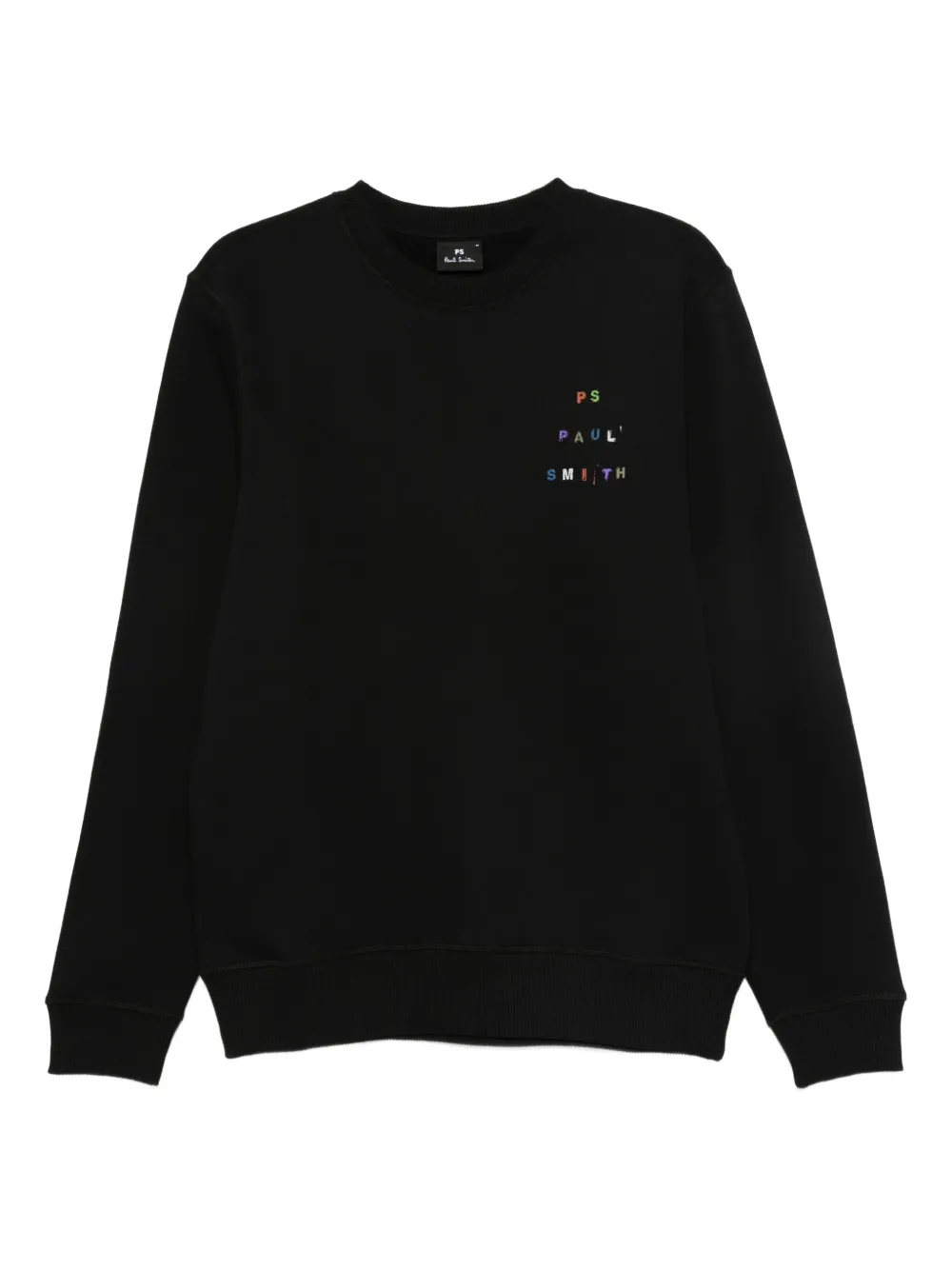 PS Paul Smith Sweater met geborduurd logo Zwart