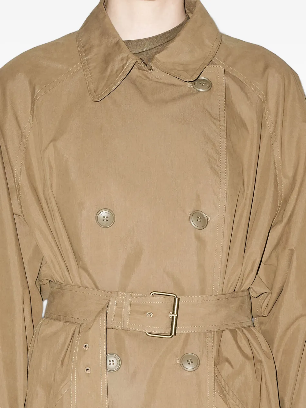  Marant étoile Cacilda Double-breasted Coat - Brown 