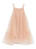 Donsje layered tulle dress - Neutrals