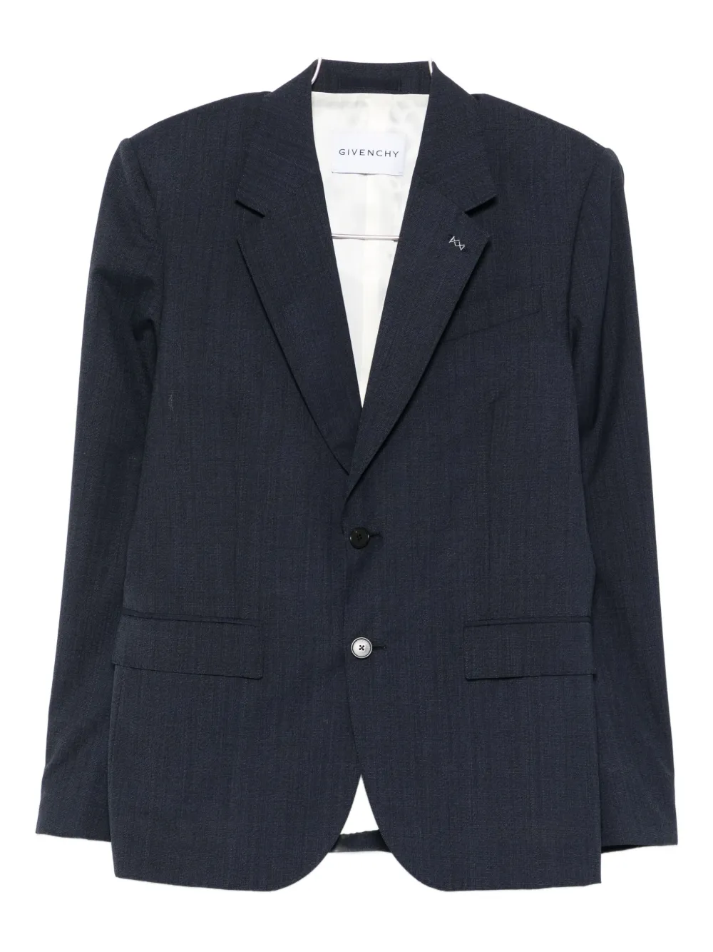 Givenchy Wool Blazer In Blue