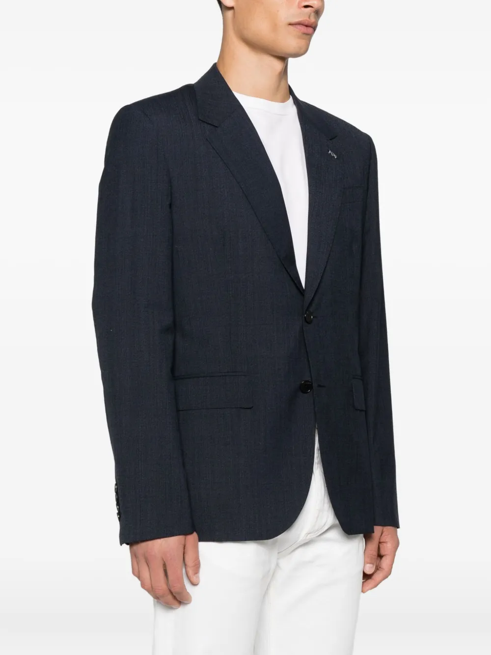 Givenchy wool blazer Blauw