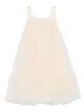Donsje layered tulle dress - Neutrals