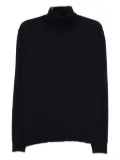 Valentino Garavani logo-embroidery turtleneck sweater - Blue