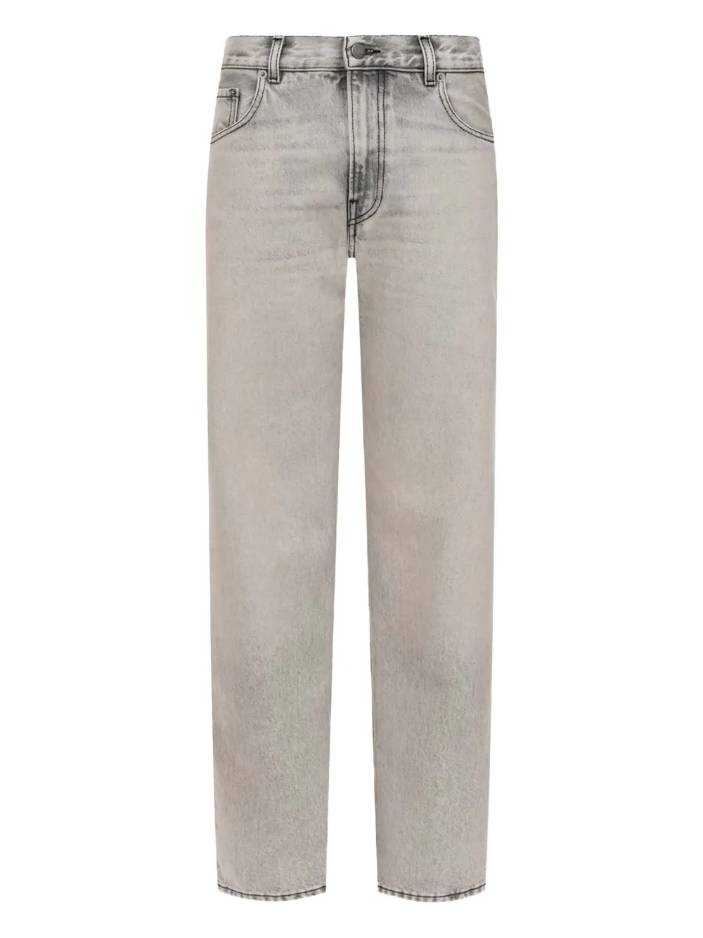 Haikure Jeans met logopatch Grijs