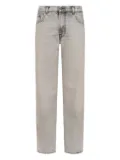 Haikure logo-patch jeans - Grey