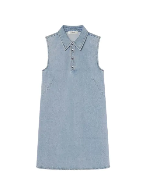 FRAME sleeveless denim mini dress