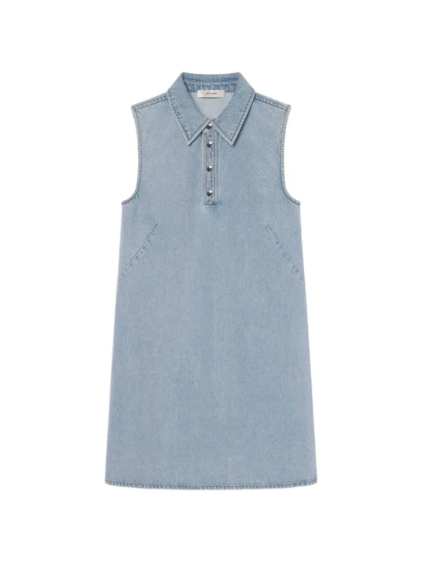 frame sleeveless denim dress FRAME Women's The Denim Day Dress