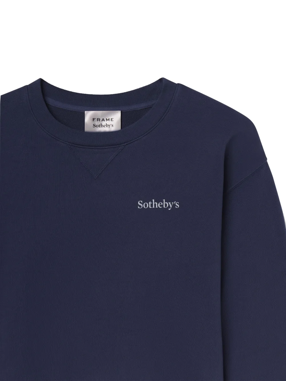 FRAME x Sotheby's logo sweatshirt Blauw