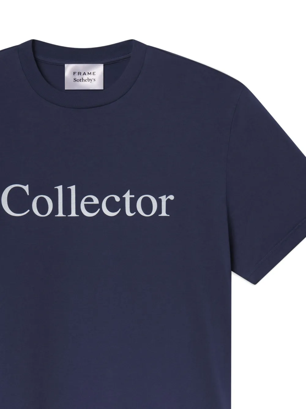 FRAME Sotheby's T-shirt Blauw