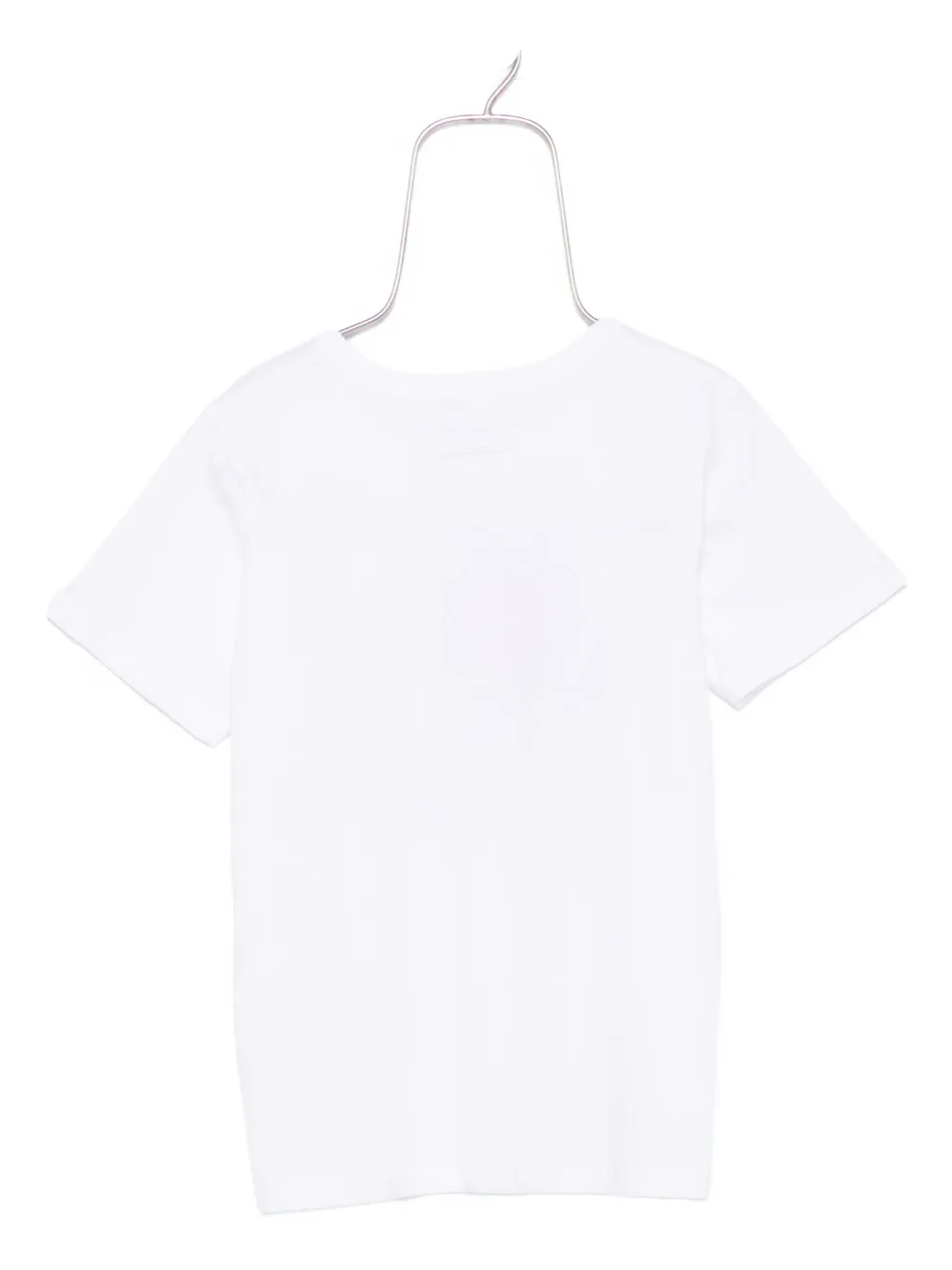 Stella McCartney Kids heart flower-print t-shirt Wit