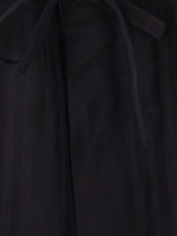 Balenciaga ストライプ パンツ | ブラック | FARFETCH JP