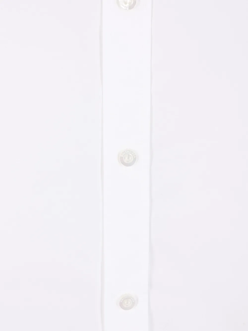 Balenciaga poplin shirt Wit