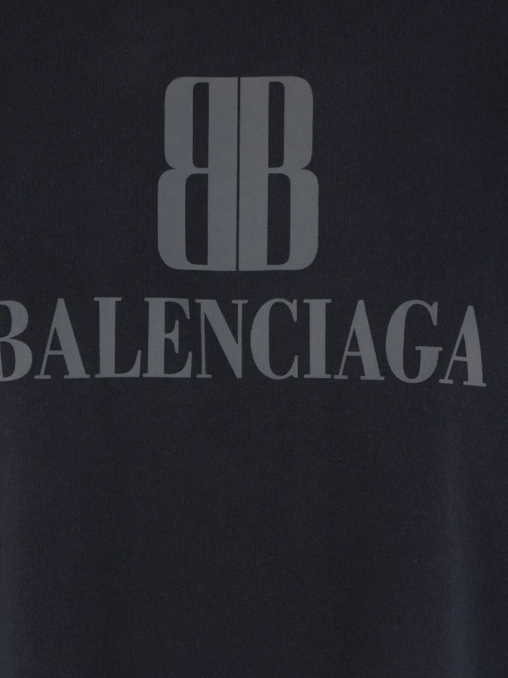 Balenciaga T-shirt met logoprint Zwart