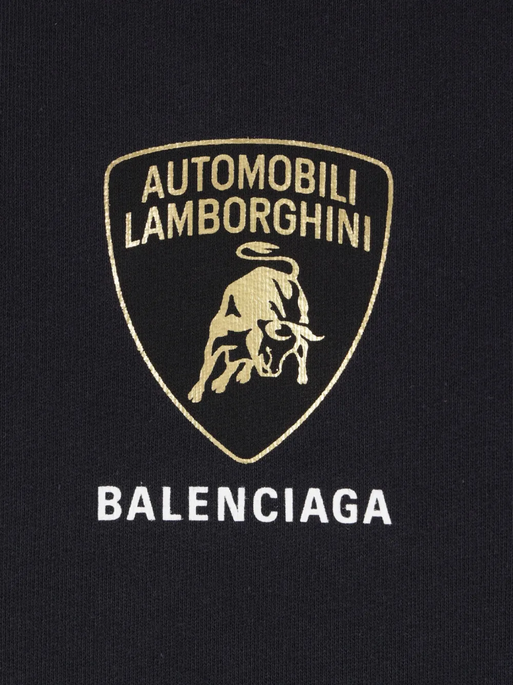 Balenciaga Automobili Lamborghini hoodie Zwart