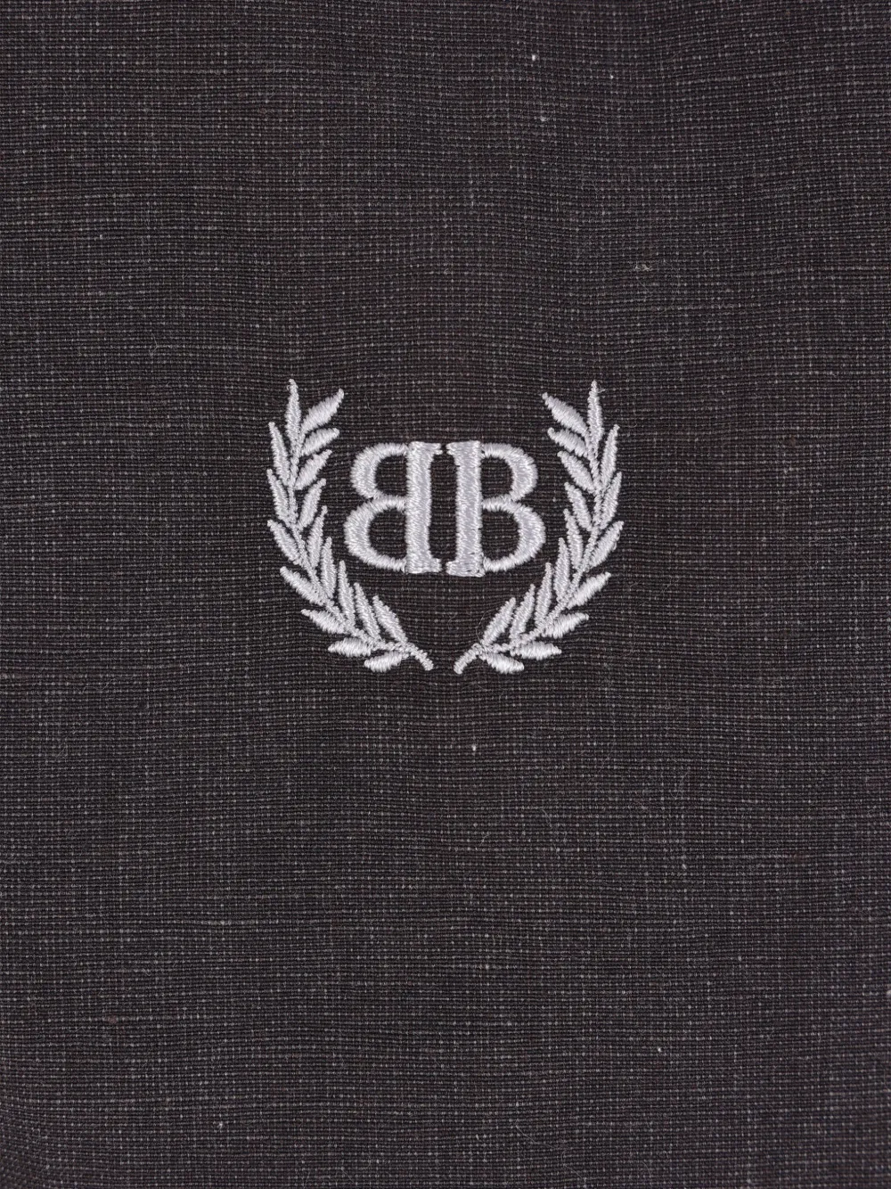 Balenciaga Jack met geborduurd logo en capuchon Zwart