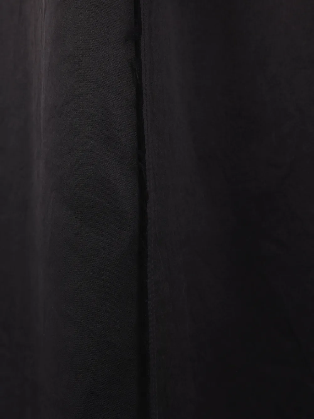 Balenciaga sleeveless raw-edge dress Zwart