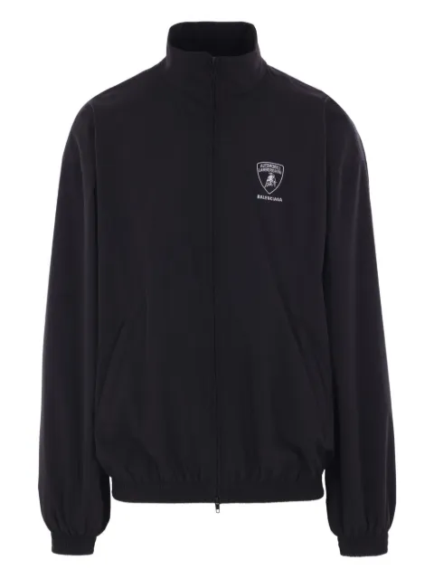 Balenciaga Automobili Lamborghini logo-embroidered track jacket