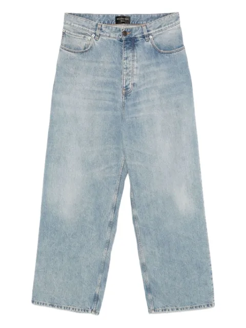 Balenciaga jeans med falmet effekt