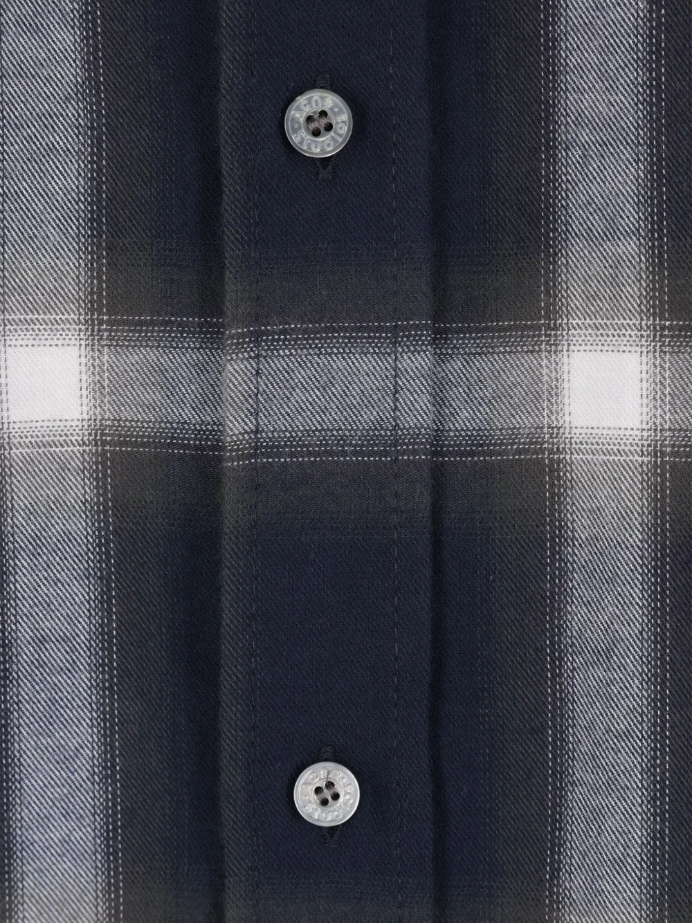 Acne Studios Geruit overhemd Blauw