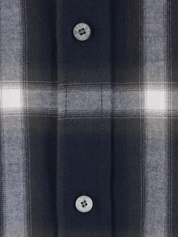 Acne Studios チェック シャツ | ブルー | FARFETCH JP