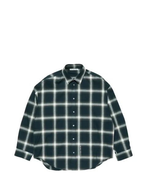 Acne Studios клетчатая рубашка