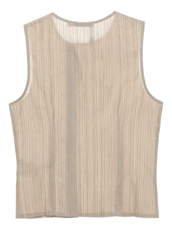 トップス Paloma wool vest LIS II-Vest with front zipper and snap collar – Paloma Wool